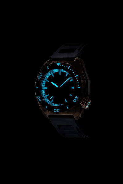 Zelos Hammerhead Bronze Blue Ceramic