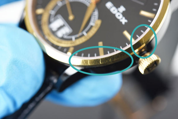 Edox Les Vauberts Retrograde 34001 357RN NIR (B-stock)