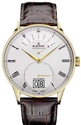 Edox Les Vauberts Day Retrograde 34005 37JA AR