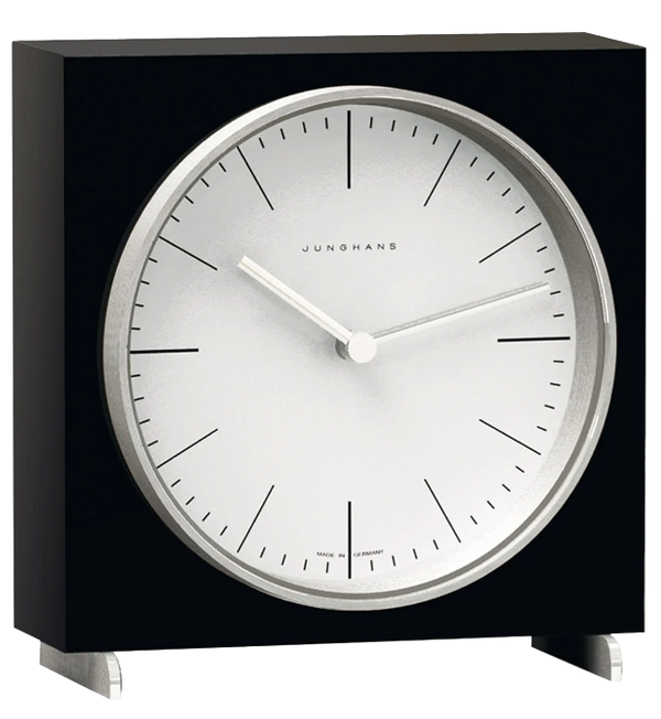 Junghans Max Bill Radio Controlled Table Clock 383/2202.00