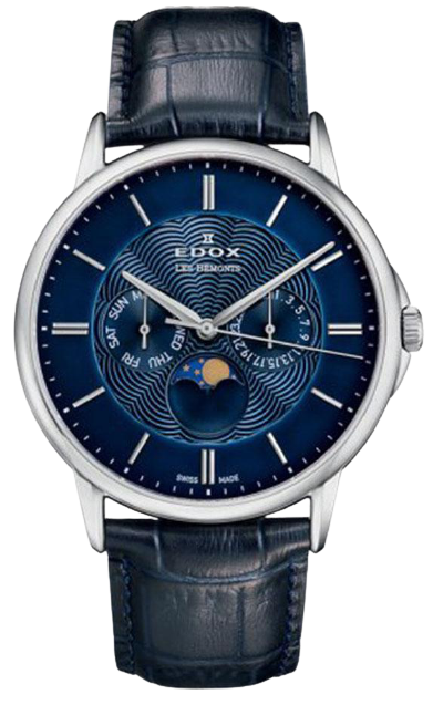 Edox Les Bemonts Multifunction Moon Phase 40002 3 BUIN