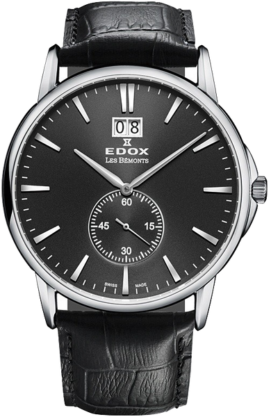 Edox Les Bemonts Ultra Slim 64012 3 NIN - SeriousWatches.eu