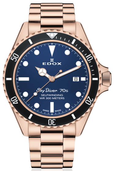 Edox Skydiver 80112 37RNM BUI