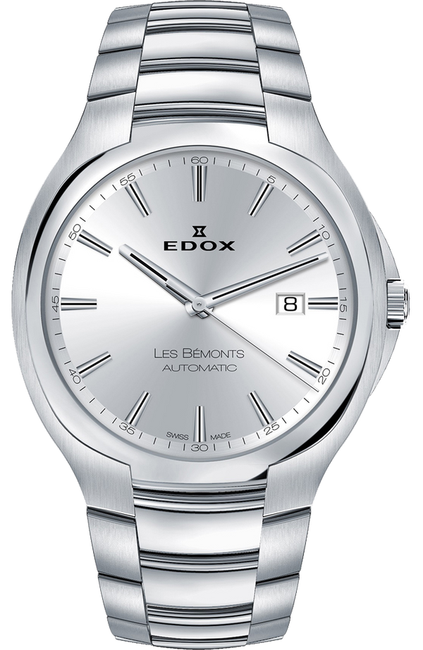 Edox Les Bémonts Ultra Slim Date Automatic 80114 3 AIN