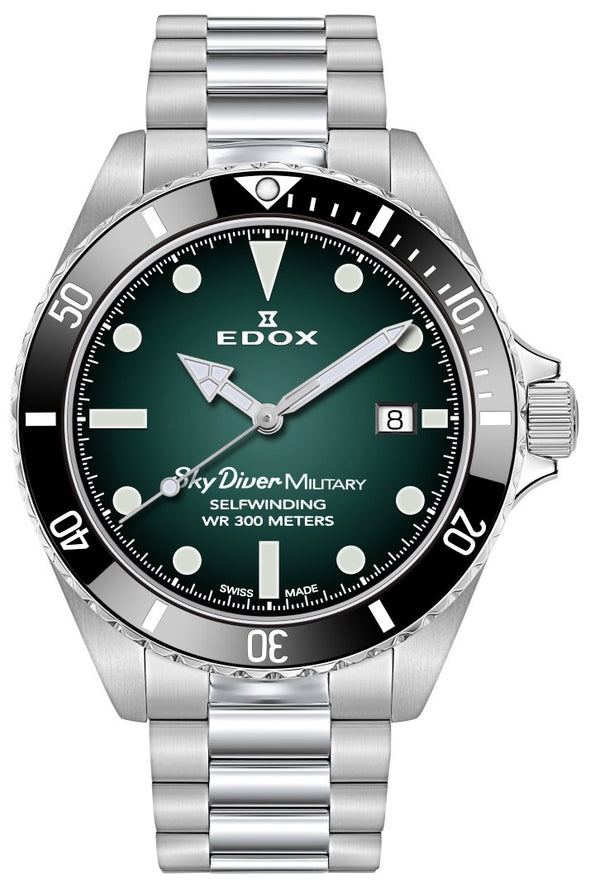 Edox SkyDiver Military Limited Edition 80115 3N VD