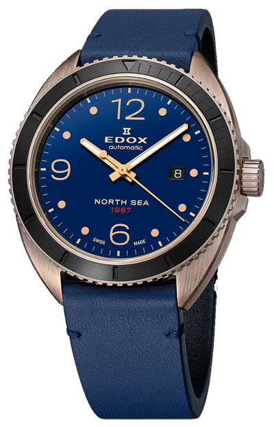 Edox North Sea 1967 Automatic 80118 BRN BU1 Limited Edition