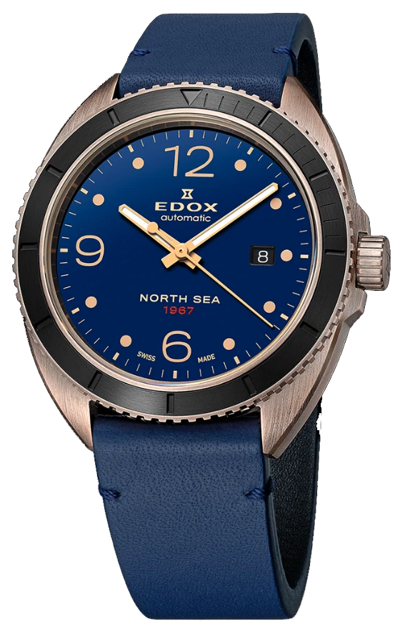 Edox North Sea 1967 Automatic 80118 BRN BU1 Limited Edition