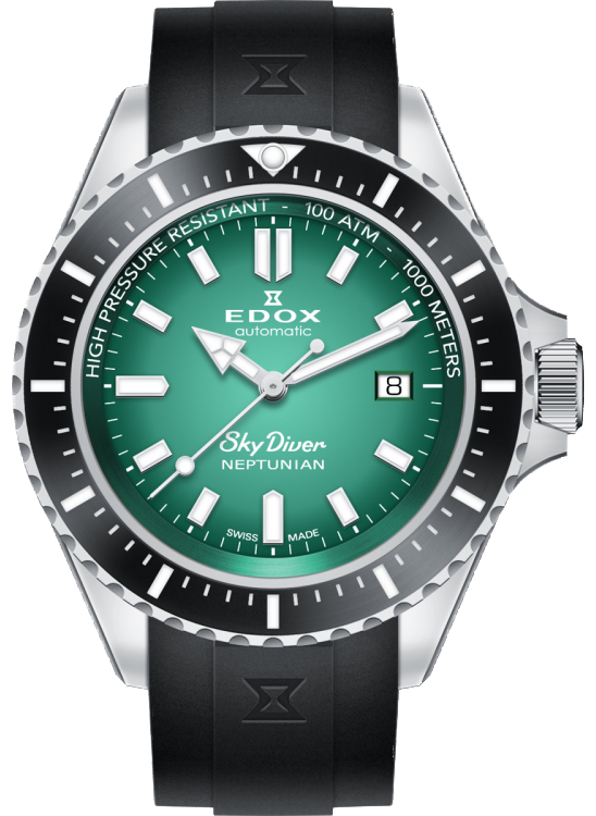 Edox Skydiver Neptunian Automatic 80120 3NCA VDN