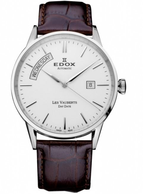 Edox Les Vauberts Day Date Automatic 83007 3 AIN