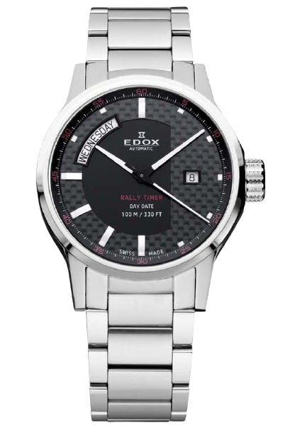 Edox WRC Day Date Rally Timer Automatic 83009 3 NIN (B-stock)