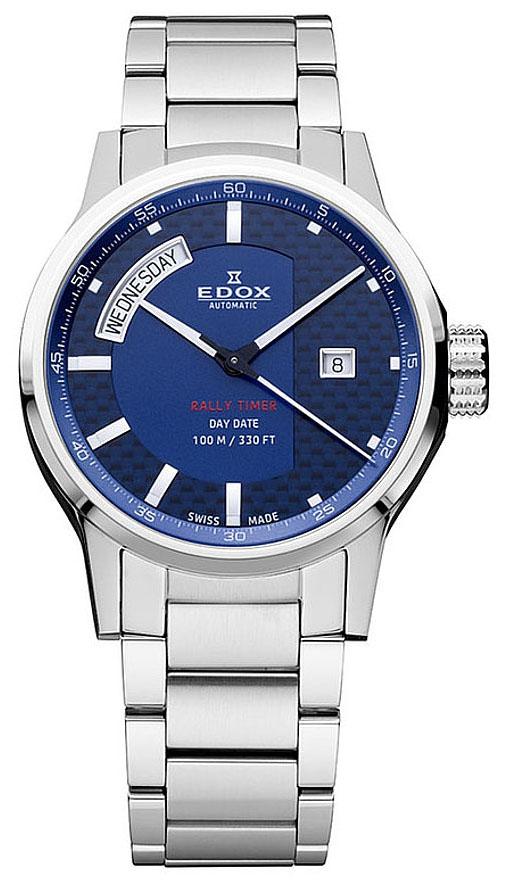 Edox WRC Day Date Rally Timer Automatic 83009 3 BUIN