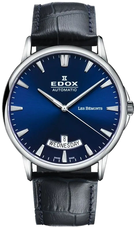 Edox Les Bemonts Day Date Automatic 83015 3 BUIN