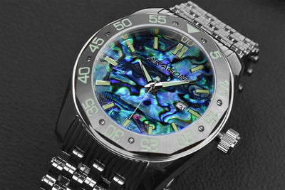 ARAGON Charger Abalone Automatic 50mm A146SLV