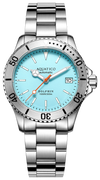 Aquatico Dolphin 39mm Automatic Dive Watch Bright Blue