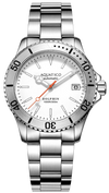 Aquatico Dolphin 39mm Automatic Dive Watch White