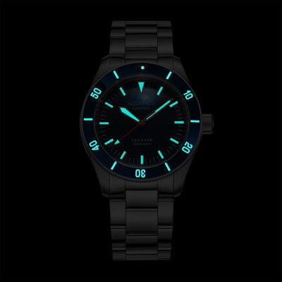 Aquatico Sea Star V2 Black Ceramic Bezel