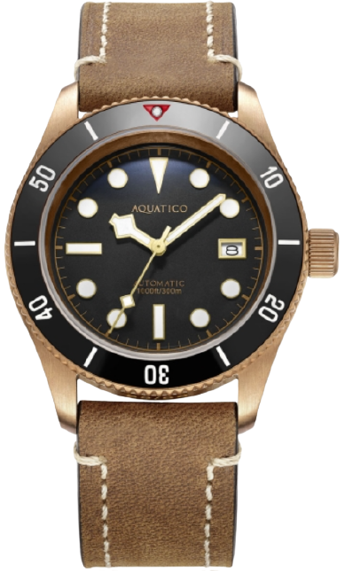 Aquatico Bronze Sea Star Black Ceramic Bezel