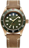 Aquatico Bronze Sea Star Green Ceramic Bezel