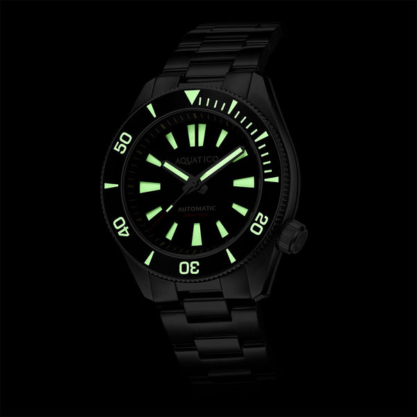 Aquatico Poseidon Black Ceramic Bezel