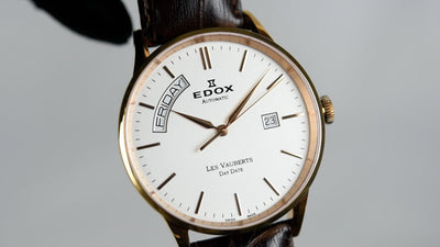 Edox Les Vauberts Day Date Automatic 83007 37R AIR (B-stock)