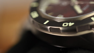 Zelos Swordfish 40mm TI Blood Moon Meteorite (B-stock)