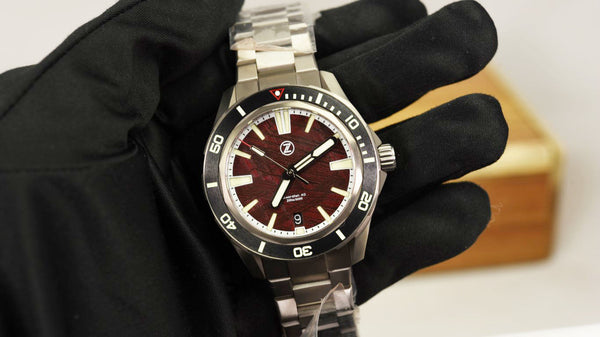 Zelos Swordfish 40mm TI Blood Moon Meteorite (B-stock)