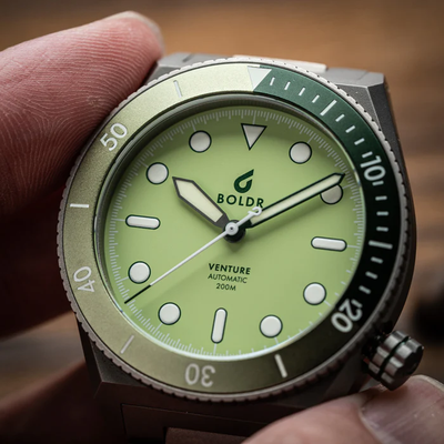 BOLDR Venture Diver Green Star