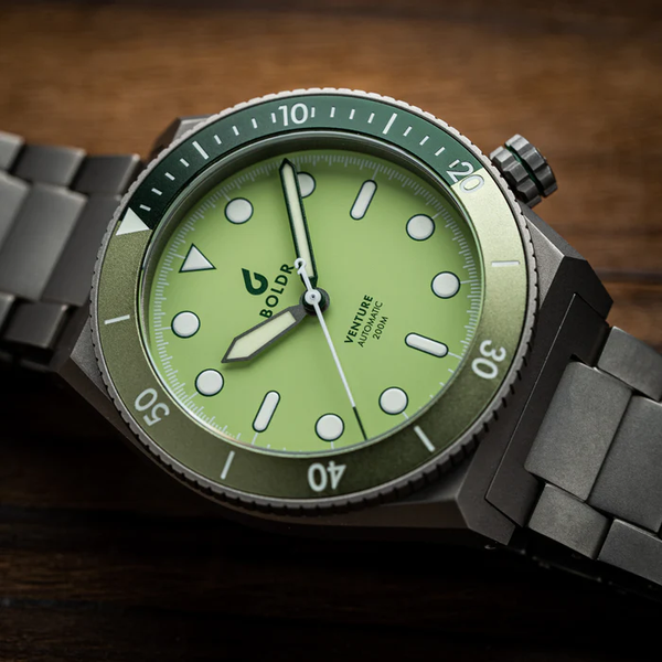 BOLDR Venture Diver Green Star