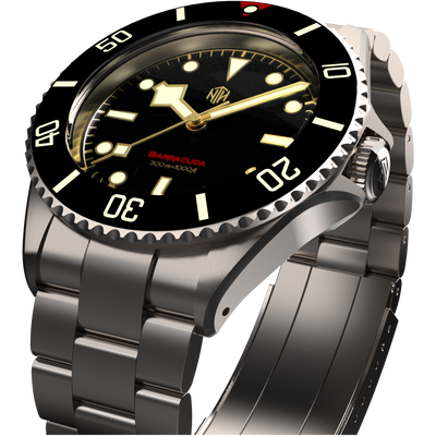 NTH Barracuda Vintage Black No Date