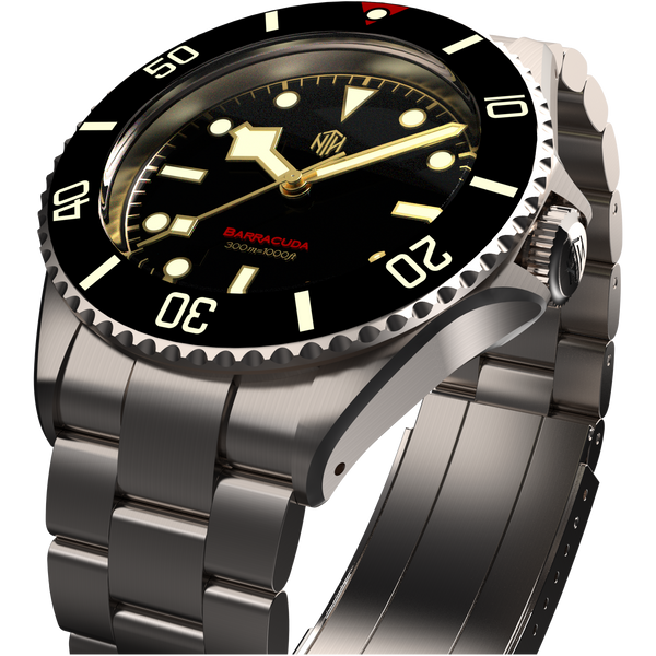 NTH Barracuda Vintage Black No Date