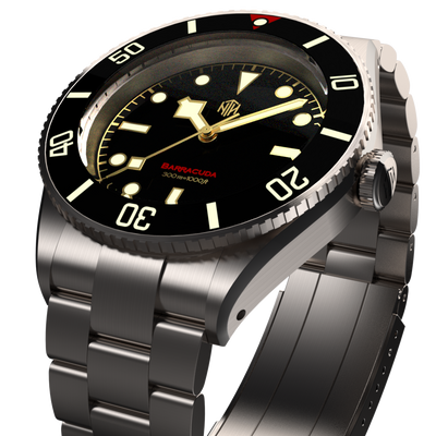 NTH Barracuda Vintage Black No Date