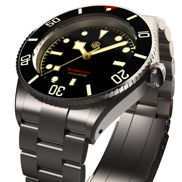 NTH Barracuda Vintage Black No Date
