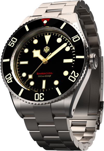 NTH Barracuda Vintage Black No Date