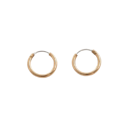 Barse Bronze Endless Hoop, 1.5cm