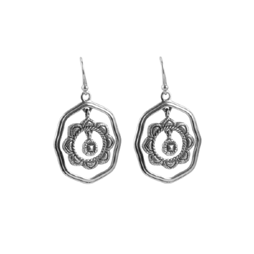 Barse Floating Loop Earring