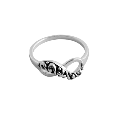 Barse Infinity Ring-Sterling Silver