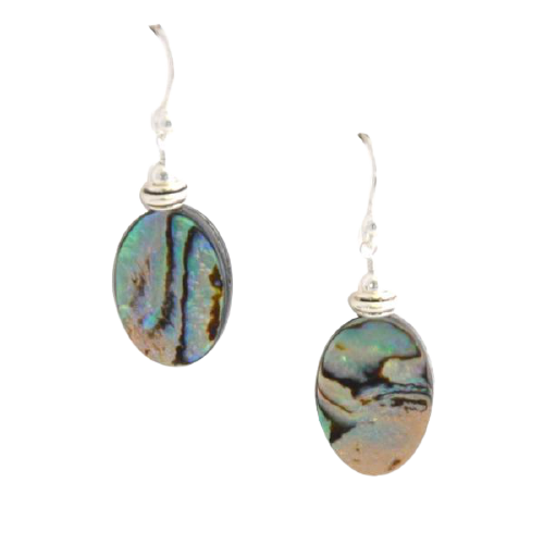 Barse Sea Drops Abalone Earring