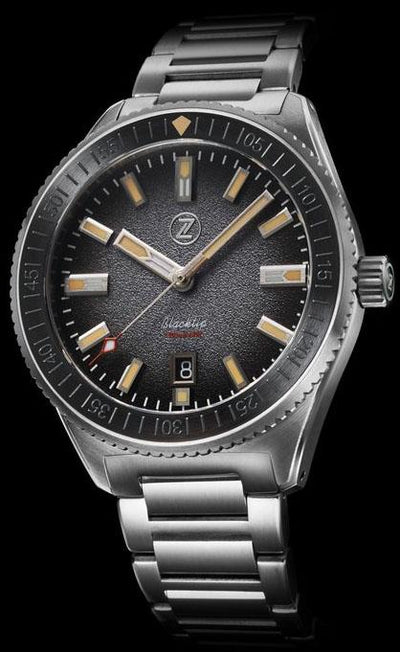 Zelos Blacktip Diver Vintage Black SeriousWatches.eu