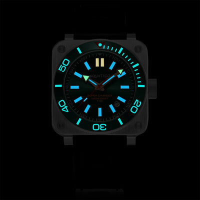 Aquatico Steel Man Blue NH35