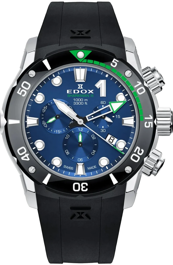 Edox Chronoffshore-1 Sharkman III Limited Edition 10241 TIV BUIN