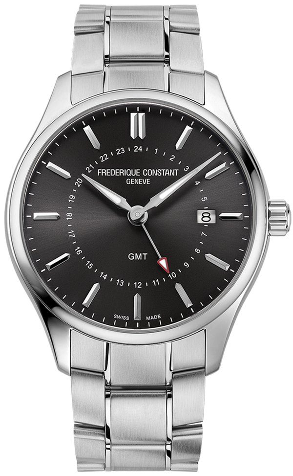 Frederique Constant Classics Quartz GMT FC-252DGS5B6B