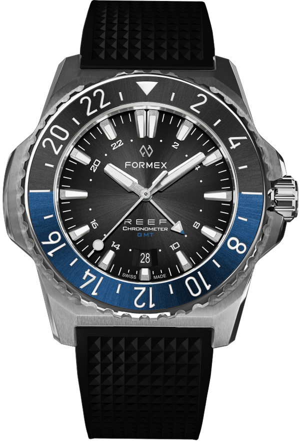 Formex REEF GMT Black and Blue Bicolor Ceramic Bezel