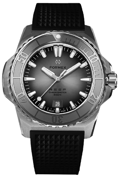 Formex REEF Automatic Chronometer 300m Silver Rubber