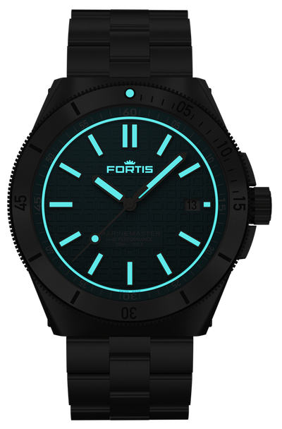 Fortis Marinemaster M-40 Serenity Blue Bracelet