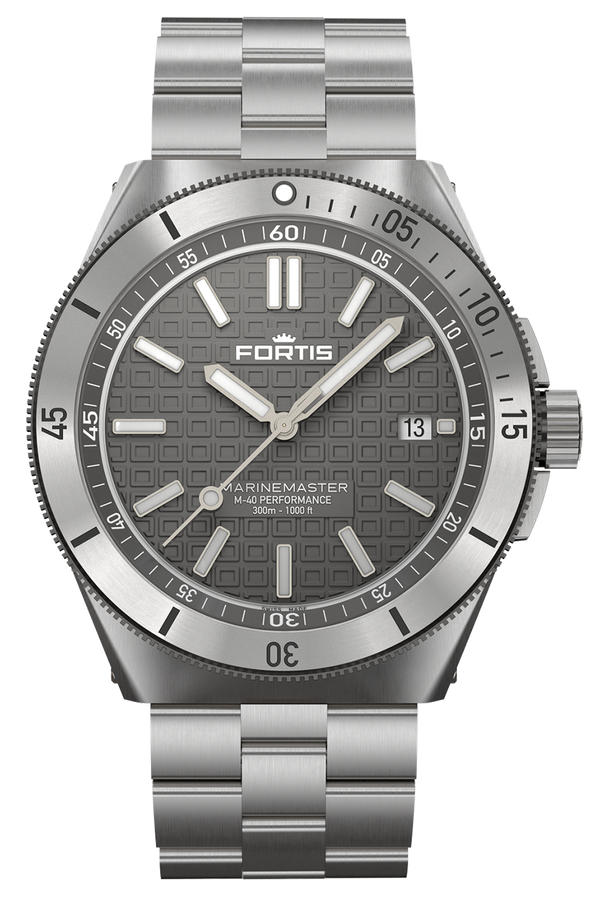 Fortis Marinemaster M-40 Rockstone Gray Bracelet