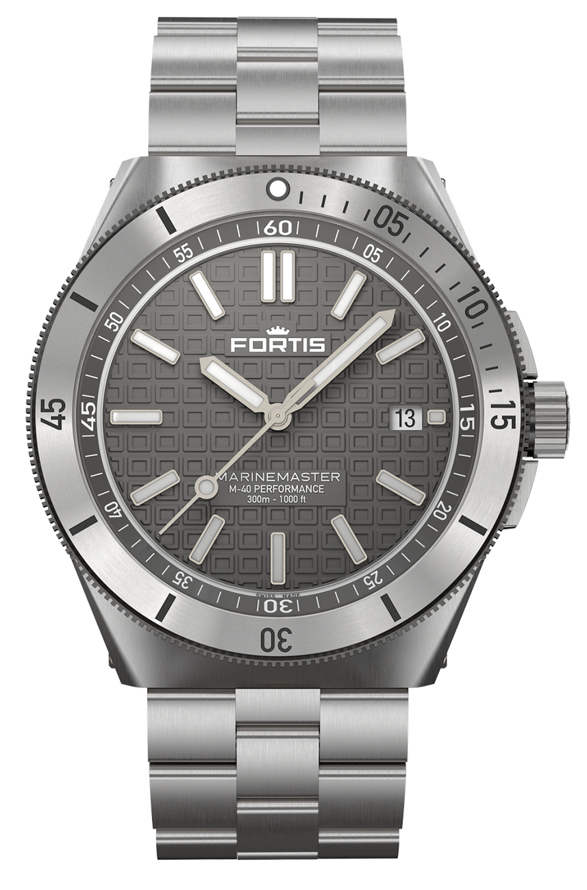 Fortis Marinemaster M-40 Rockstone Gray Bracelet