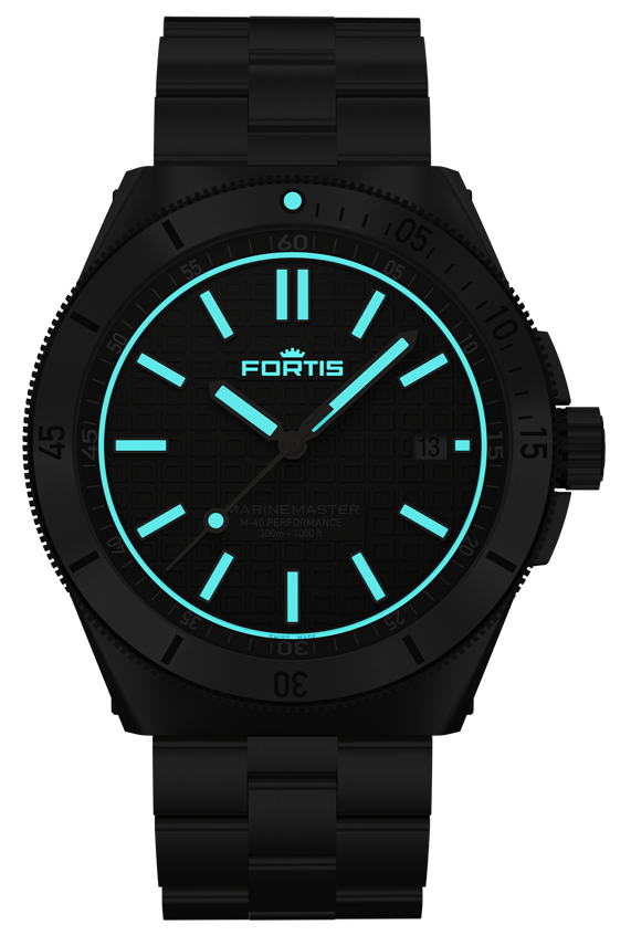 Fortis Marinemaster M-40 Rockstone Gray Bracelet