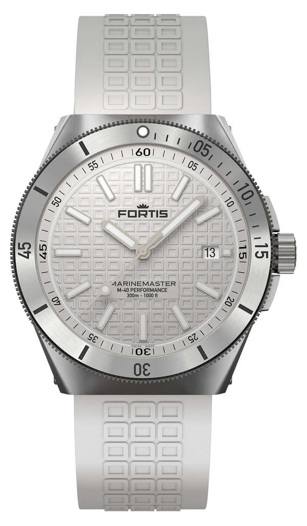 Fortis Marinemaster M-40 Snow White Horizon Strap