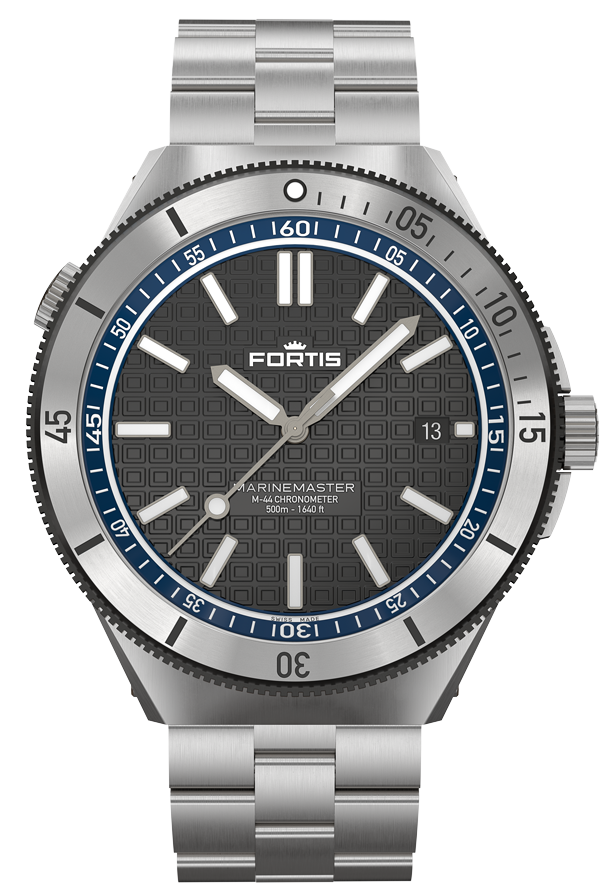 Fortis Marinemaster M-44 COSC Ocean Blue Bracelet