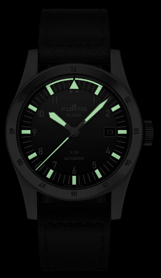 Fortis Flieger F-39 Automatic Black